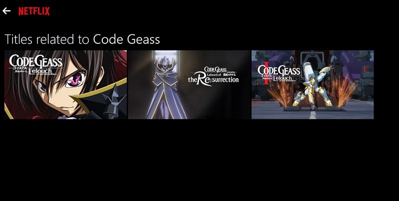 Code Geass Season 1, การ์ตูน Code Geass